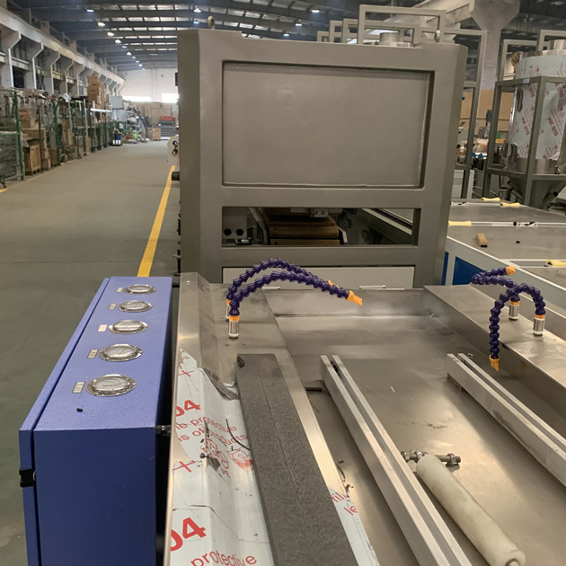 300mm Wood Plastic Composite WPC Profile Extrusion Line With twin screw