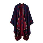 Wholesale 50%polyester and 50% acrylic fashion dot design lady shawl