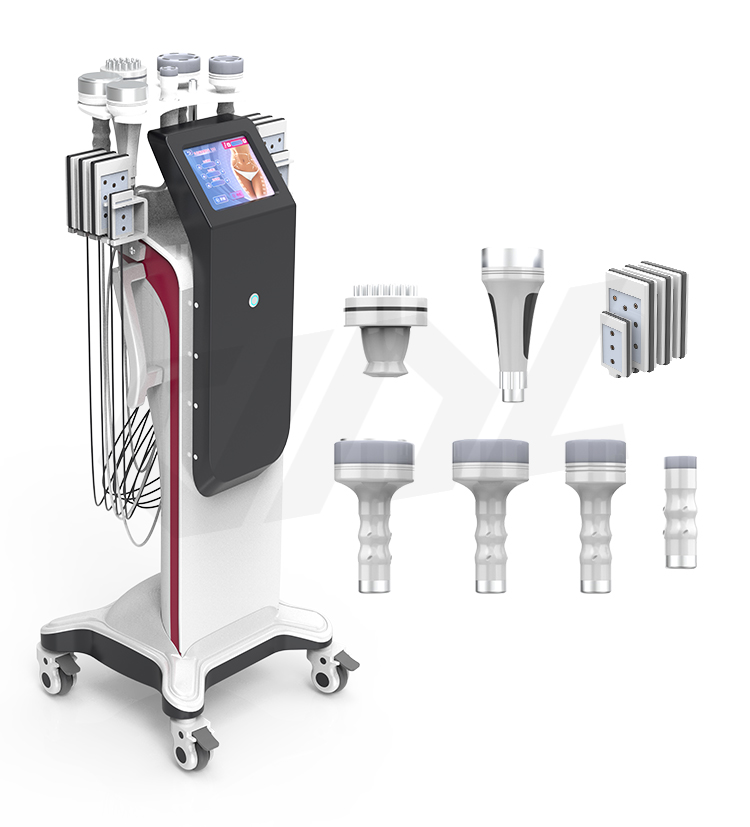 AS82 RF Fat Burning 3D Vacuum Cavitation Machine Cellulite Removal Skin Firm