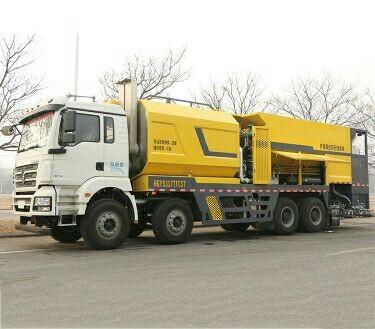 Heavy Asphalt Construction Equipment Chip Seal Truck 3800mm Spra Width