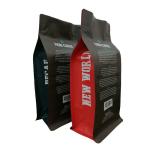 Biodegradable 1000g Coffee Bean Packaging Bags 140mic Thickness