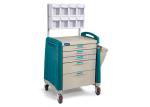 ABS Material Five Drawers Anesthesia Cart