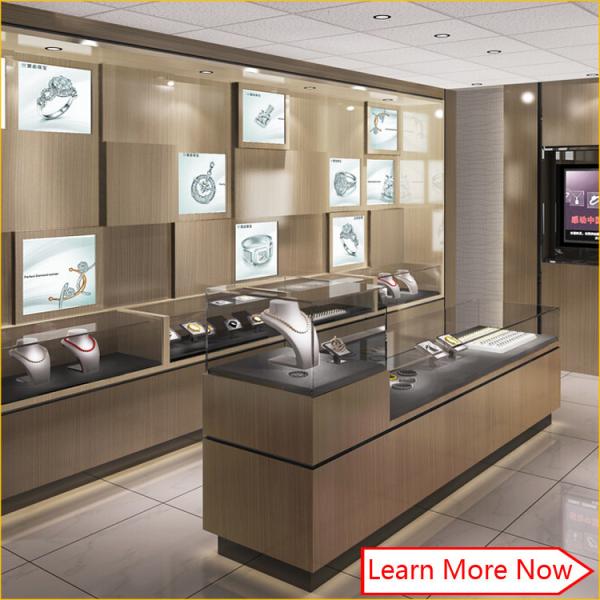 Factory custom design fashion watch display showcase/shop display cabinets/watch