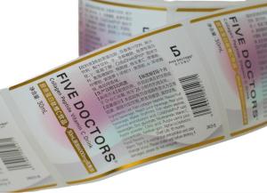 Wholesale Customized Self Adhesive Label for Packaging Vinyl Waterproof Sticker Printing Roll Label Round Stickersmos from china suppliers