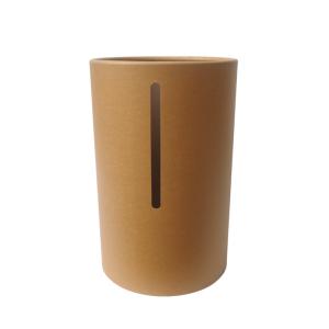 Wholesale Round Custom Paper Tube Packaging For Fiber Drums Supports Diameter Height Cutting from china suppliers