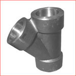 Cross Tee Forged Steel Fittings, ASTM B564 Nickel Alloy flangeolet , weldolet , reduce tee , elbow , cap , tee