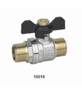 Wholesale Steel butterfly handle Brass Ball Valve 10018 for Water / Oil from china suppliers