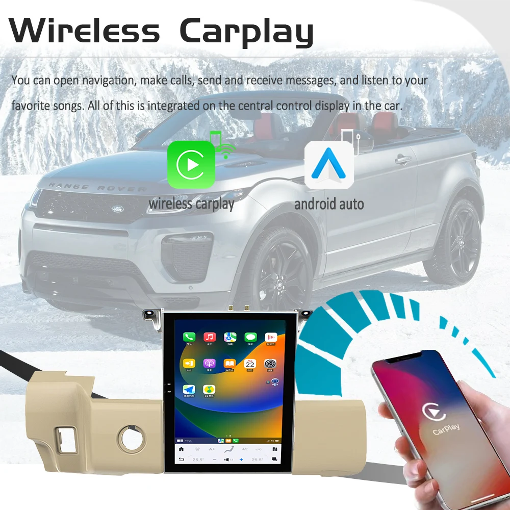 Android 11 Car Radio For Land Rover Range Sport L320 2009-2013 Carplay Head Unit GPS Navigation Stereo Receiver