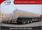 4 Inch Oil Outlet Diesel Fuel Tanker Semi Trailer With 5 Compartments