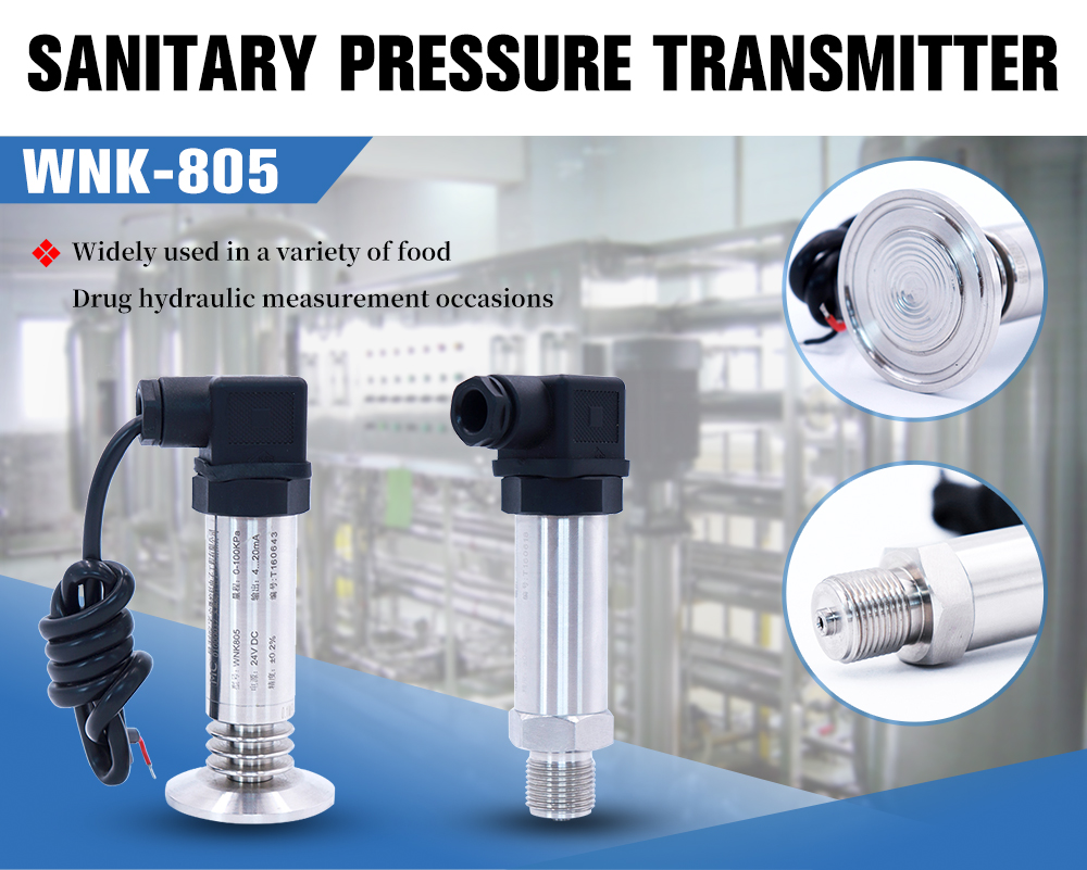 Clamp Flush Diaphragm Type Level Transmitter For Sanitary Application