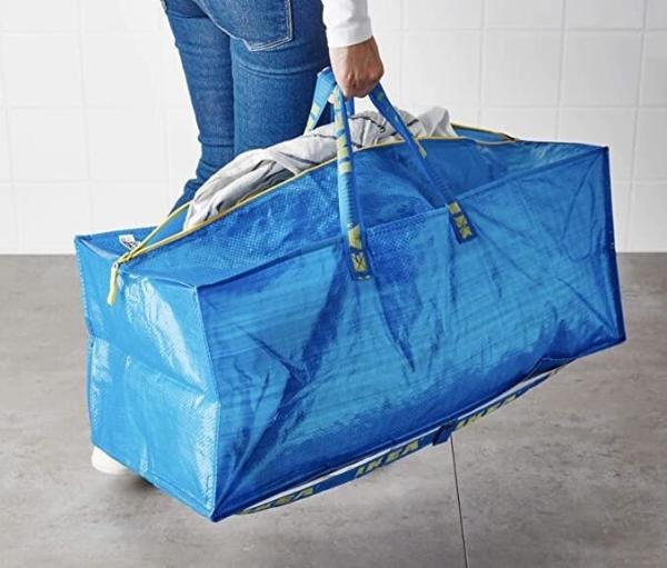 Super Strong Promotional Matt Laminated PP Woven Shopping Luggage Packing Bag