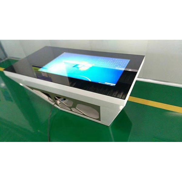Self Service Ordering Smart Coffee Table With Touch Screen 43 Inch Indoor Waterproof