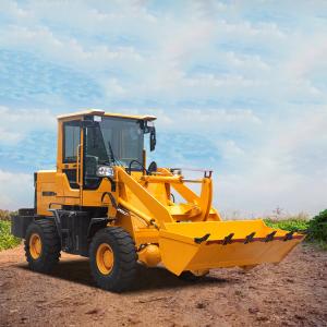 China Yellow Compact Wheel Loader Machine 42Kw 3200Kg For Highway / Railway on sale