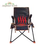 58 x 89 x 100cm Heated Foldable Camping Chair 600D Waterproof Oxford Custom