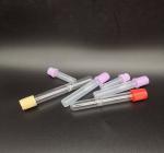 Medical PP 2.0ml Orange Blood Sampling Tubes Set Sterilized Serum Plain Tube