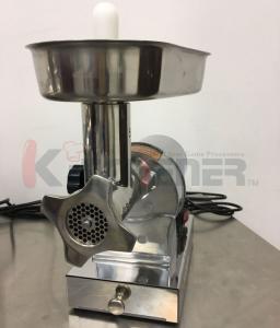 Beef  Electric Meat Grinder With Sausage Stuffer Foot Pedal Control 3 Grinding Plates
