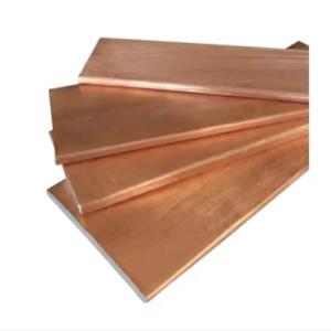 Wholesale 99.99% Pure Bronze Cathode Brass Copper Sheet Plate C18150 Cucr1zr C17510 1 Inch Thick Copper Plate from china suppliers