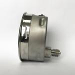 PC Lens Pressure Gauge Vacuum 100mm 1 Bar Low Pressure Vacuum Gauge