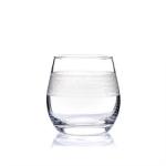 Customized LOGO New fashion Wine glass gift with gold and silver printing