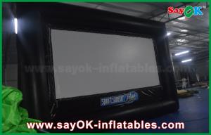Wholesale Inflatable Projector Screen 6 X 3.5m Pvc / Oxford Cloth Protable Film Inflatable Movie Screen For Rental from china suppliers