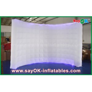 Buy cheap Small Photo Booth 210D Oxford Lighting Inflatable Wall Photo Booth Wedding With from wholesalers