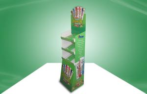 Wholesale Promotion Snack POS Cardboard Displays With Three Shelves For Retail Stores from china suppliers