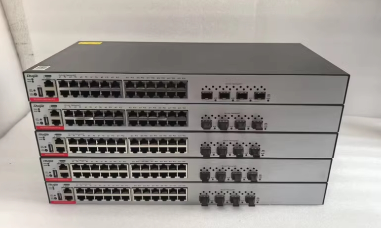 Original 24GT4XS-P-E Network Switch with POE/POE+ 336Gbps Switch Capacity VLAN Support SNMP and QoS Function