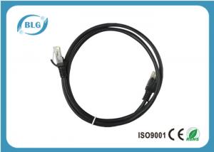 Copper Cat5e / CAT6 UTP Ethernet Patch Cable RJ-45 Black Color 8P8C 50U Male