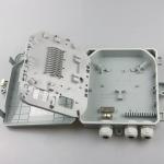 FTTH Wall Mount Outdoor Fiber Termination Box ABS Material