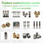 Aluminum CNC Lathe Machining Mold Parts Tolerance 0.05mm For Equipment