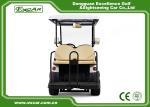 CE Approved Used Club Car Golf Carts 4 Seater White Color Lead - Acid Batteries