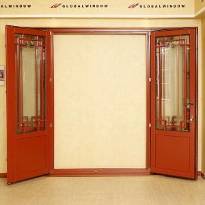 Wholesale Powder Coated Aluminum Alloy Door Heat Insulation High Wear Resistance from china suppliers