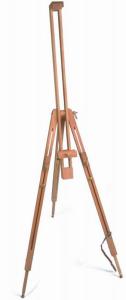 Wholesale Lightweight Wooden Tripod Easel Tripod Stand , Durable Painting Display Easel For Drawing from china suppliers