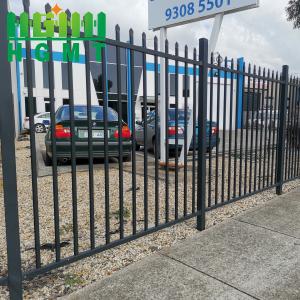 Wholesale New Eco-Friendly 8ft Metal Aluminum Security Fence Outdoor Garden Rail Fence with Iron and Steel Frame for Houses and Gates from china suppliers