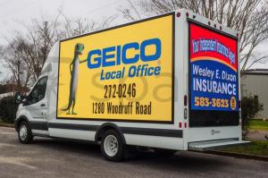 Wholesale P5 Outdoor LED Display Screen Wall Truck LED Mobile Billboard Trailer AC220V/110V from china suppliers