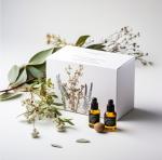 Eco-friendly Cosmetic Paper Tube Packaging with Offset Printed Design for Gift
