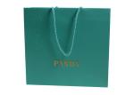OEM Gift Bag With Handles , Ivory Jute Bag With Rope Handle