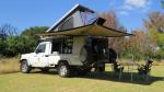 Triangle Shaped Hard Shell Roof Top Tent Fireproof For Cars And Trucks