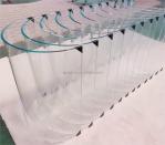 Outdoor Indoor Bathroom Staircase Hall Toughened Glass for Curtain Wall