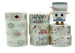 No Residue Foil Washi Tape For Handicraft Scrapbook