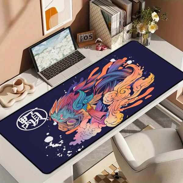 Large Anime Rubber Locking Edge Computer Mousepad with 100% Eco-friendly Material