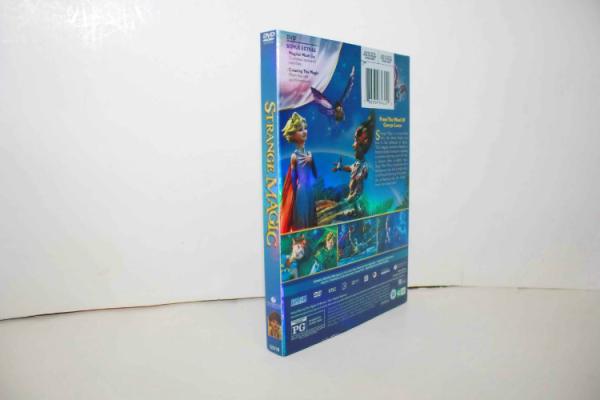 2016 newest Strange Magic dvd Movie disney movie children carton dvd with slip