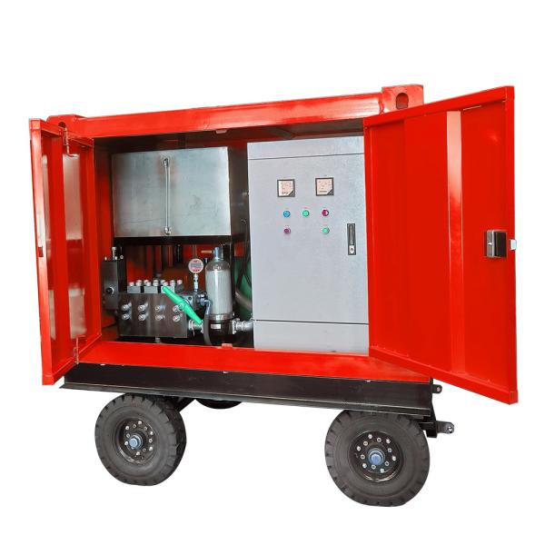 High Pressure Water Jet Blasting Machine 30-85L/min Water Jet Machine For Cleaning