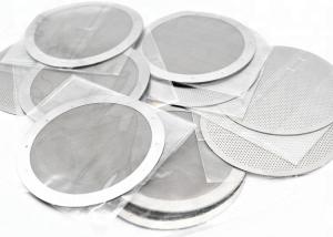 Wholesale Industrial 0.01mm Thick SUS 316L Wire Mesh Water Filter , Metal Filter Disc from china suppliers
