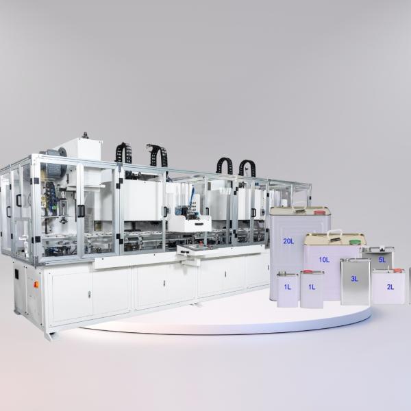 30 Cpm Big Square Cans Comination Machine