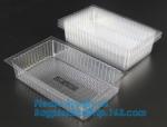 Disposable custom blister PET food packaging plastic container cookie biscuit