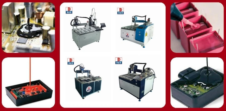 Compact Meter Mix Dispense System for Epoxy Adjustable Mixing Ratio and Performance