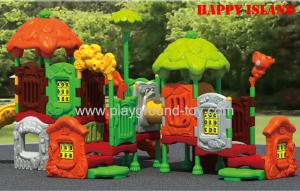 Wholesale Plastic Kids Outdoor Adventure Playgrounds Toy , Outdoor Playground Toys For Residential Area from china suppliers