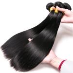 Women Dyeable Hair Extensions For Short Hair , Double Layer Long Black Hair