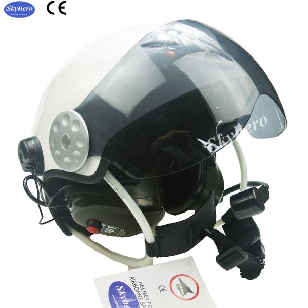 En 966 Standard Powered Paragliding Helmet Noise Cancel Paramotor Helmet Color Red Black White Blue Paramotor